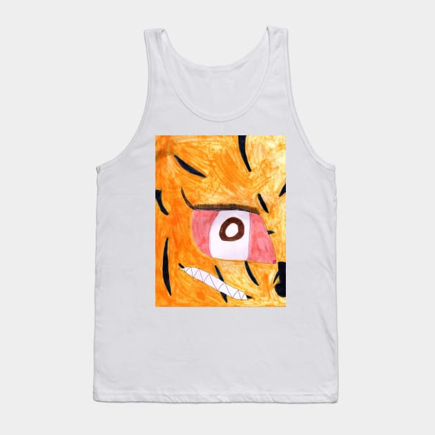eye of the tiger Tank Top by sofies1shop
